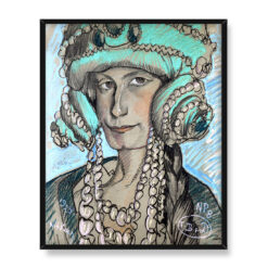 Witkacy Portret Marii Nawrockiej 40×50