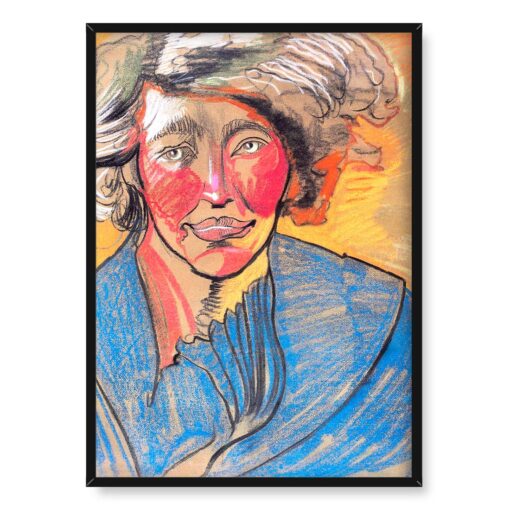 Witkacy Portret Marii Witkiewiczówny 50x70