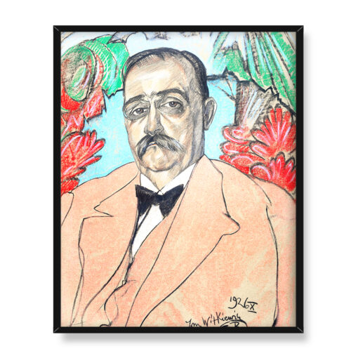 Witkacy Portret mężczyzny 40x50 w RAMIE