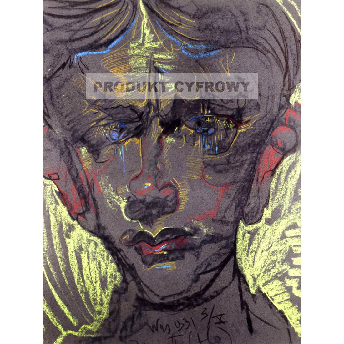 Witkacy Portret Michała Jagodowskiego 2 — produkt cyfrowy do pobrania