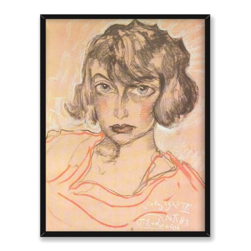 Witkacy Portret Neny Stachurskiej 2 30x40 w RAMIE