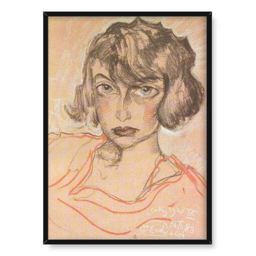 Witkacy Portret Neny Stachurskiej 2 50x70