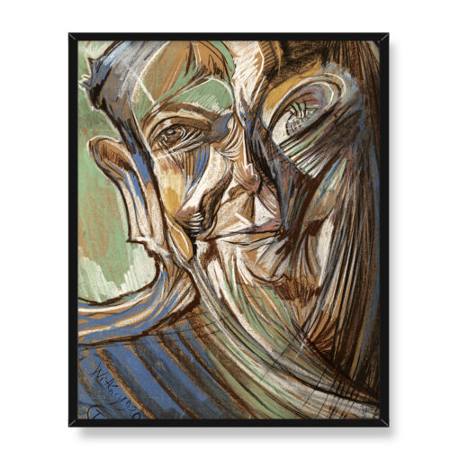 Witkacy Portret Teofila Trzcińskiego 3 40x50