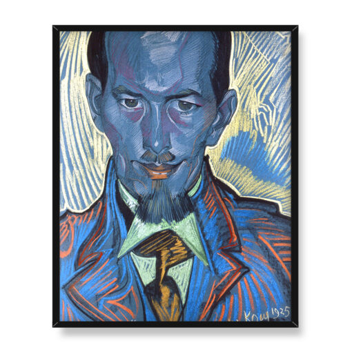 Witkacy Portret Włodzimierza Nawrockiego 40x50