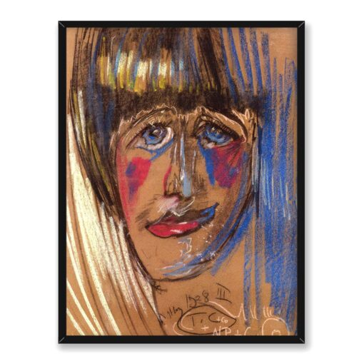 Witkacy Portret Zofii Mohuczyny 30x40