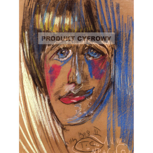 Witkacy Portret Zofii Mohuczyny — produkt cyfrowy do pobrania
