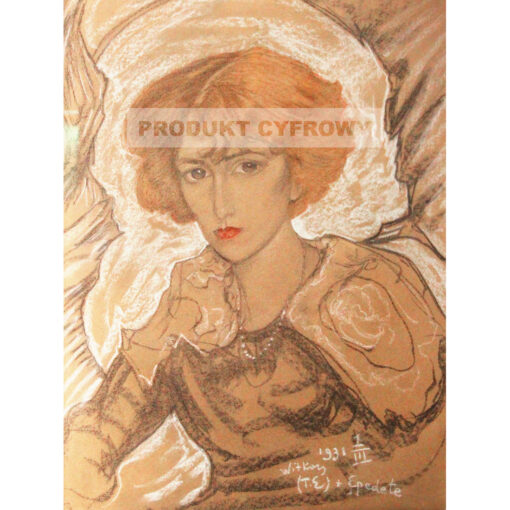 Witkacy Portret Zofii Schroeder — produkt cyfrowy do pobrania