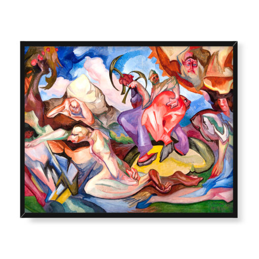 Witkacy Walka 50x40
