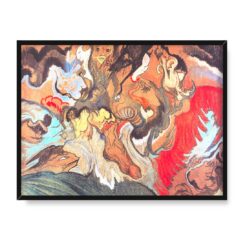 Witkacy Wizja fantastyczna 40×30