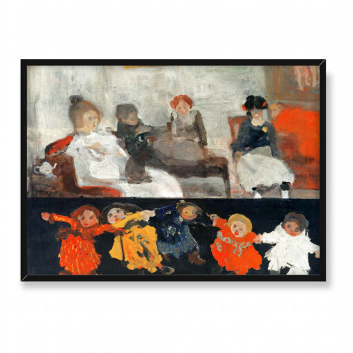Witold Wojtkiewicz Lalki 70x50
