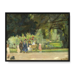 Witold Wojtkiewicz Planty Kraków 40×30