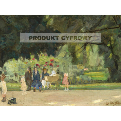 Witold Wojtkiewicz Planty Kraków — produkt cyfrowy do pobrania