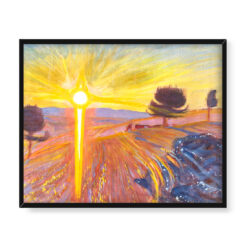 Wojciech Weiss Wieczorny promień 50×40