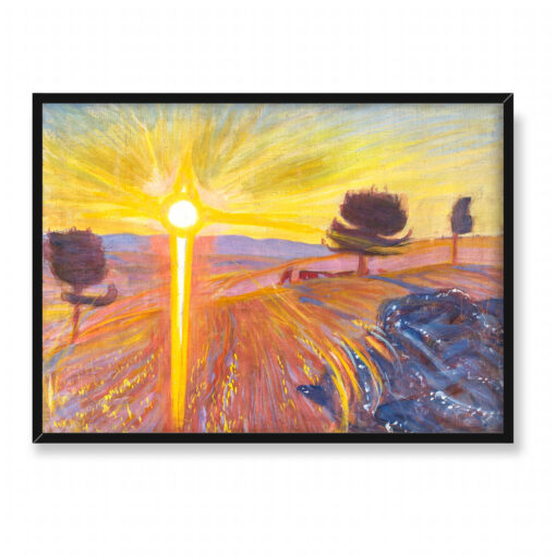 Wojciech Weiss Wieczorny promień 70x50