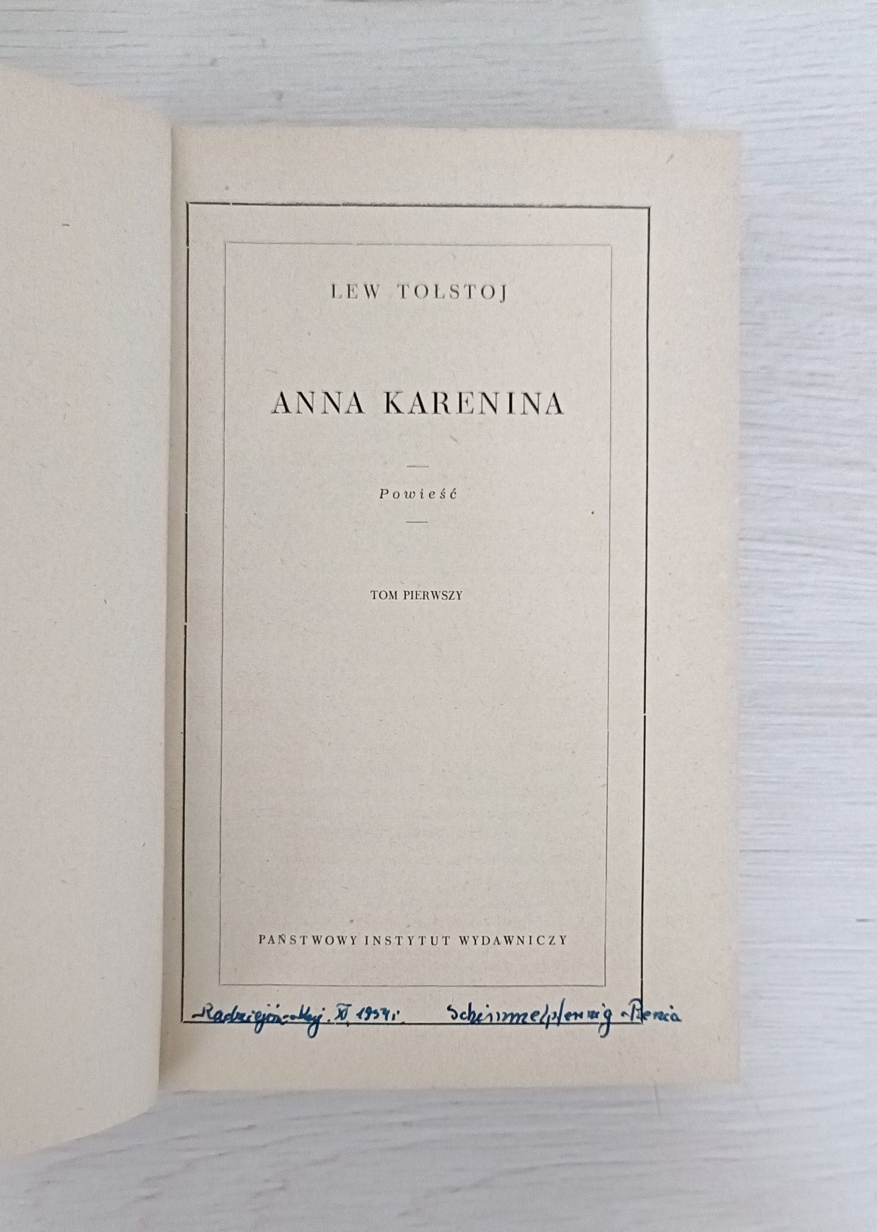 Anna Karenina Tołstoj 1954 il. Uniechowski - obrazek 7