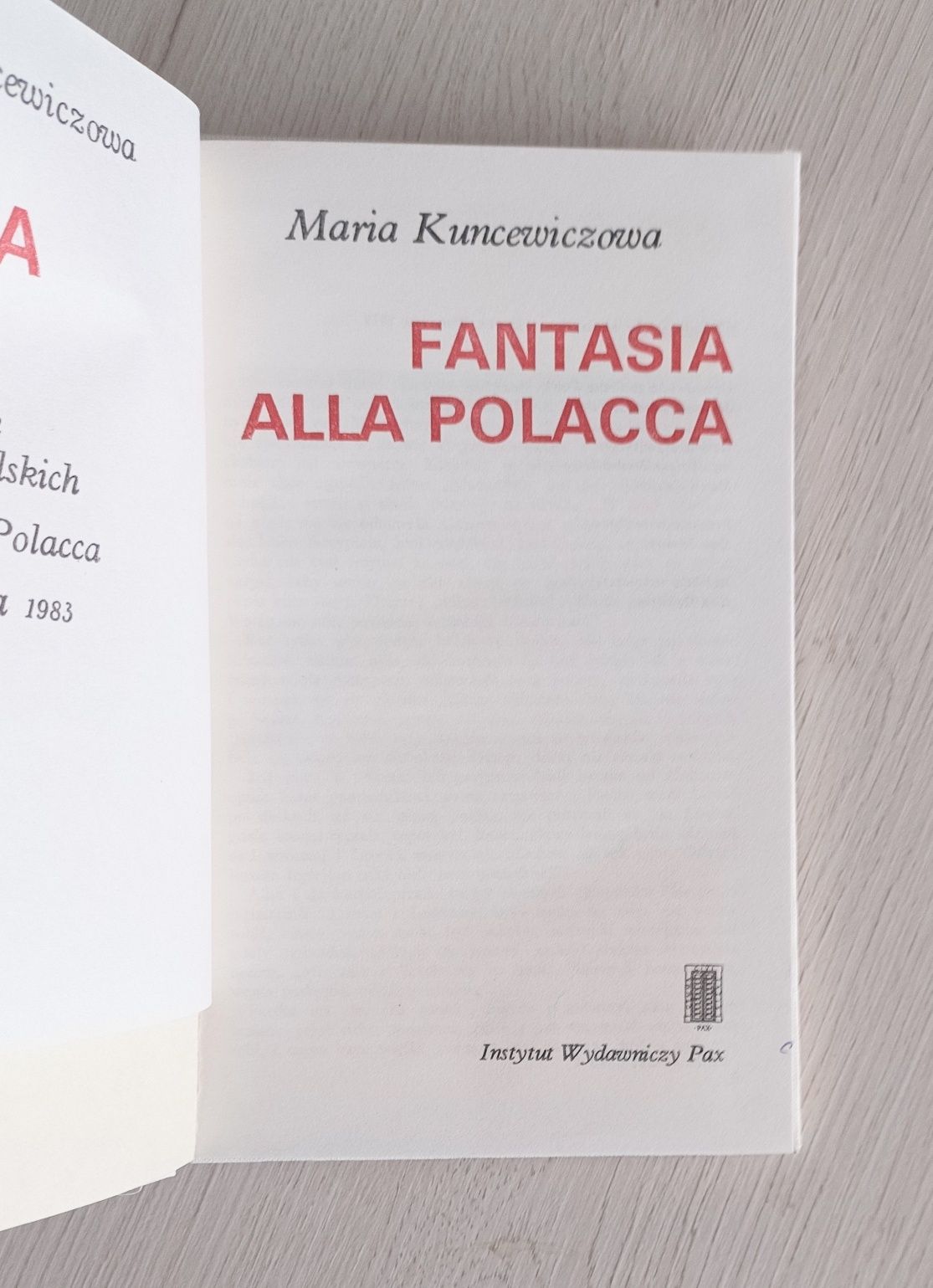 Fantasia alla Polacca Maria Kuncewiczowa - obrazek 5