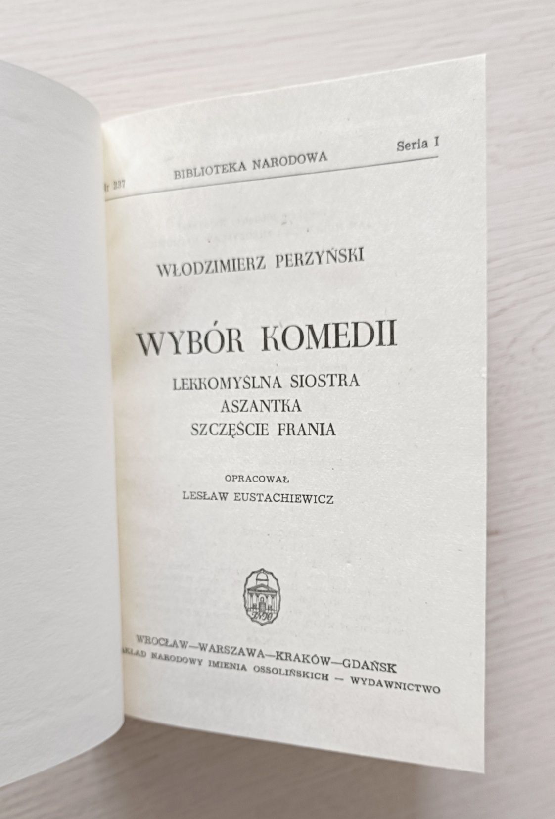 Wybór komedii Włodzimierz Perzyński - obrazek 5