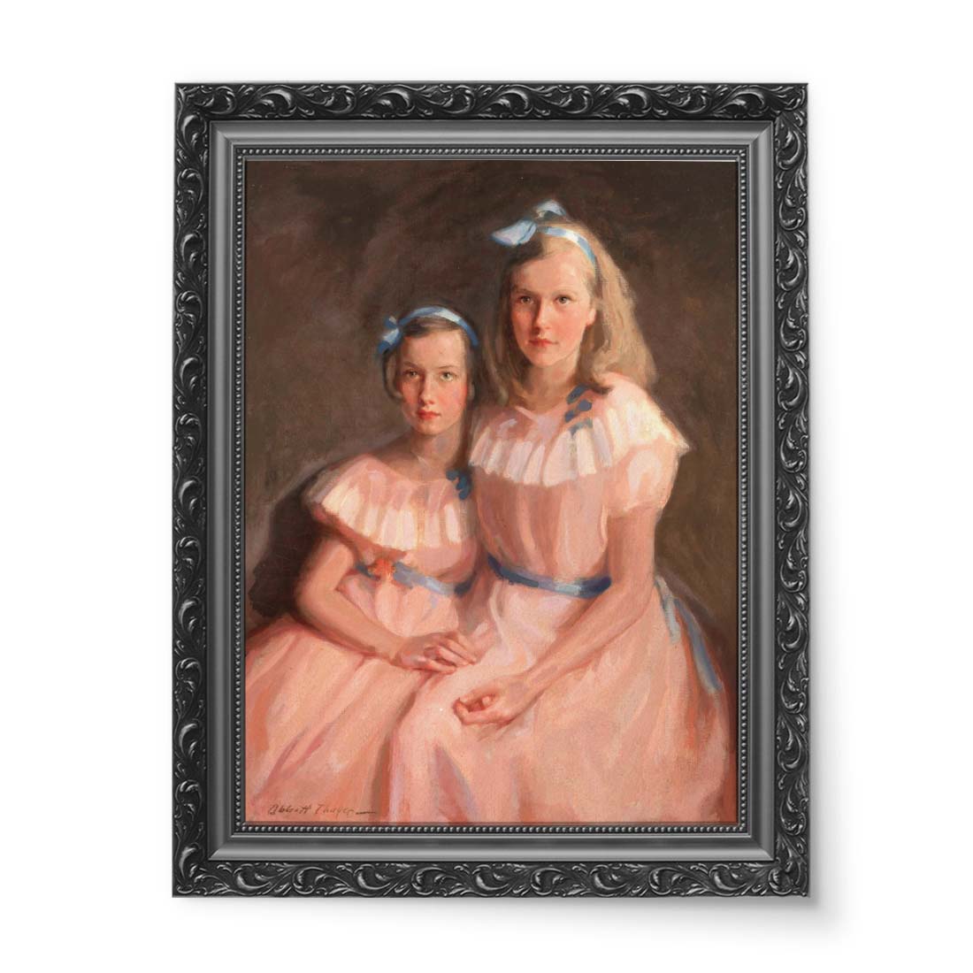 Abbott Thayer Siostry wydruk na płótnie 50x70