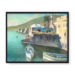 Abraham Neumann Pejzaż wschodni 50×40