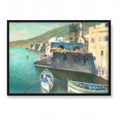 Abraham Neumann Pejzaż wschodni 70×50