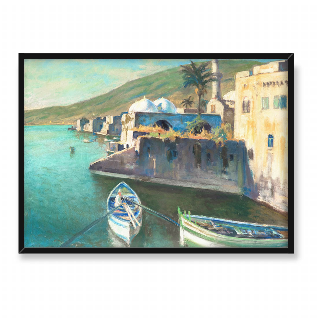 Abraham Neumann Pejzaż wschodni 70x50