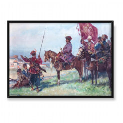 Adam Setkowicz Chmielnicki pod Zbarażem 70×50