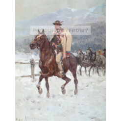 Adam Setkowicz Góral na tle Tatr — produkt cyfrowy do pobrania