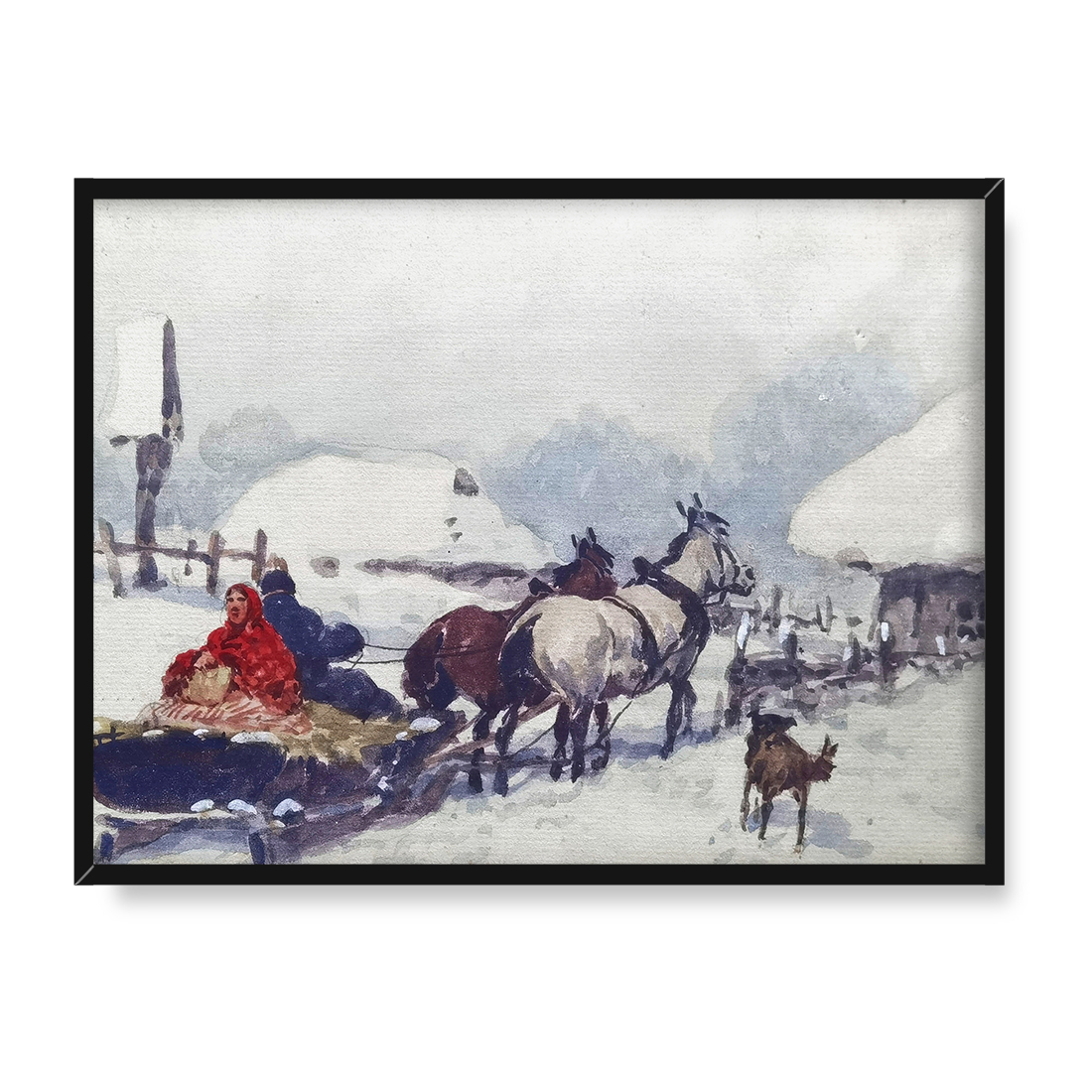 Adam Setkowicz Powrót do domu 30x40