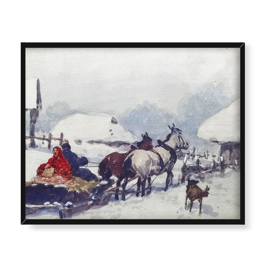 Adam Setkowicz Powrót do domu 50x40