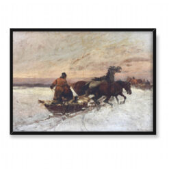 Adam Setkowicz Powrót z polowania 70×50