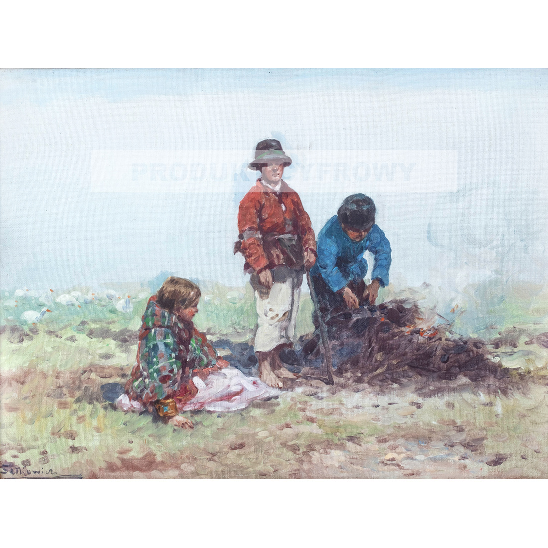 Adam Setkowicz Przy ognisku — produkt cyfrowy do pobrania