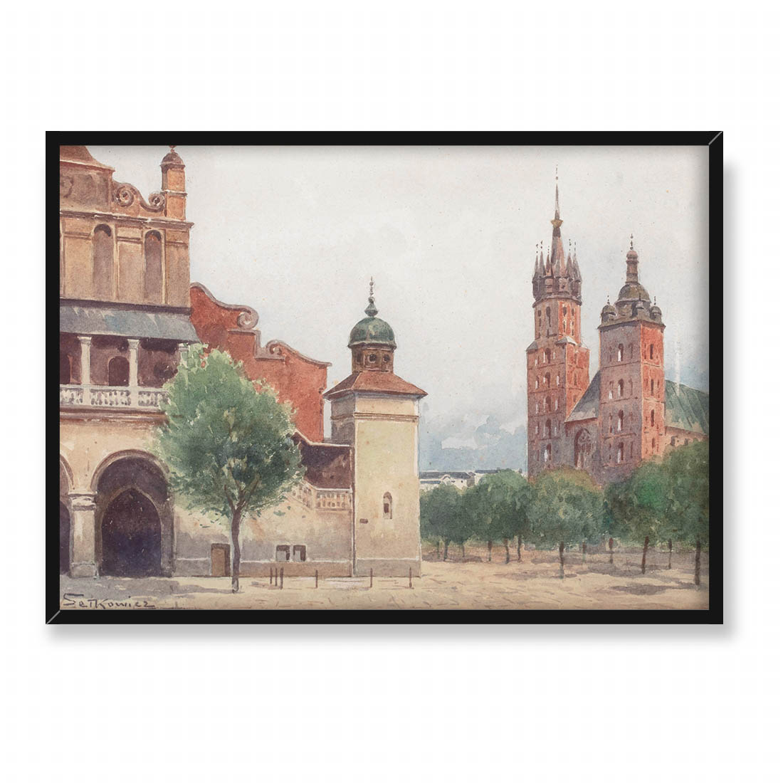 Adam Setkowicz W Krakowie 70x50