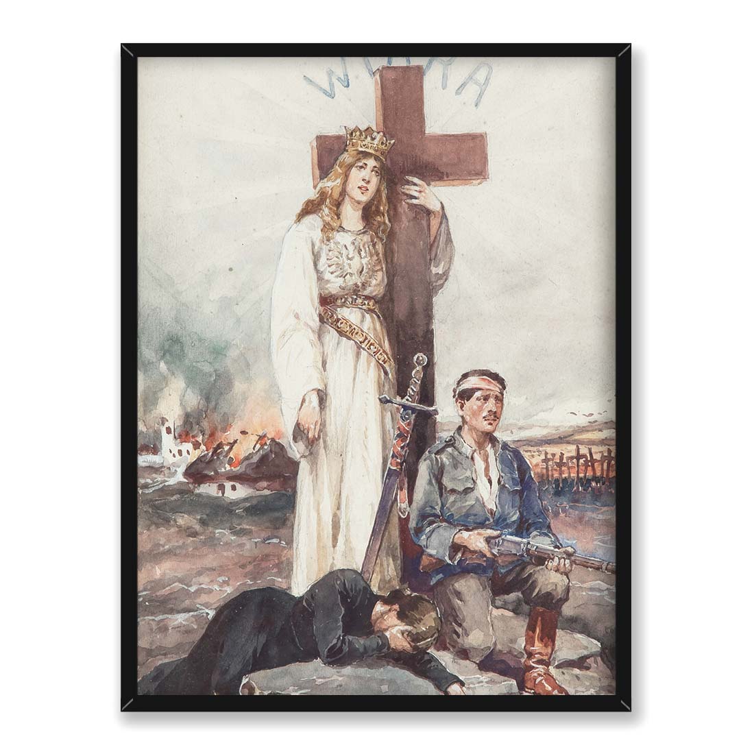 Adam Setkowicz Wiara 30x40