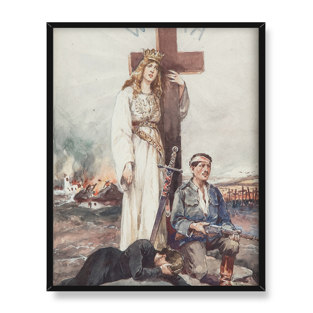 Adam Setkowicz Wiara 40x50