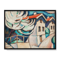 Agnes Cleve-Jonand Droga wiejska 40×30