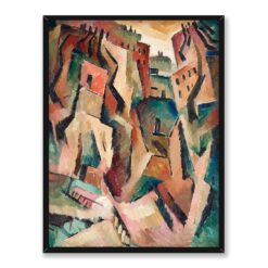 Agnes Cleve-Jonand Pejzaż miejski 30×40