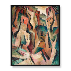 Agnes Cleve-Jonand Pejzaż miejski 40×50