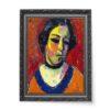 Alexei von Jawlensky Portret kobiety wydruk na płótnie 50×70