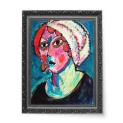 Alexej von Jawlensky Biały turban wydruk na płótnie 50×70