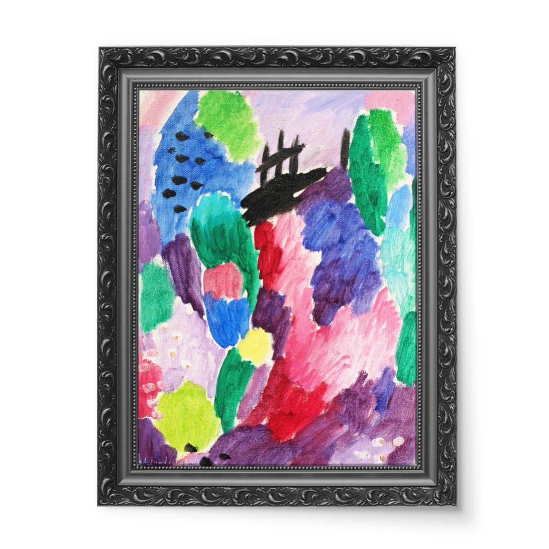 Alexej von Jawlensky Czerwona ścieżka St Prex wydruk na płótnie 50x70