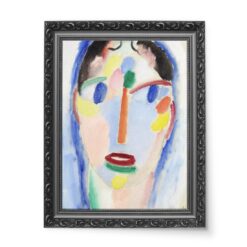 Alexej von Jawlensky Głowa w kolorze niebieskim 2 wydruk na płótnie 50×70