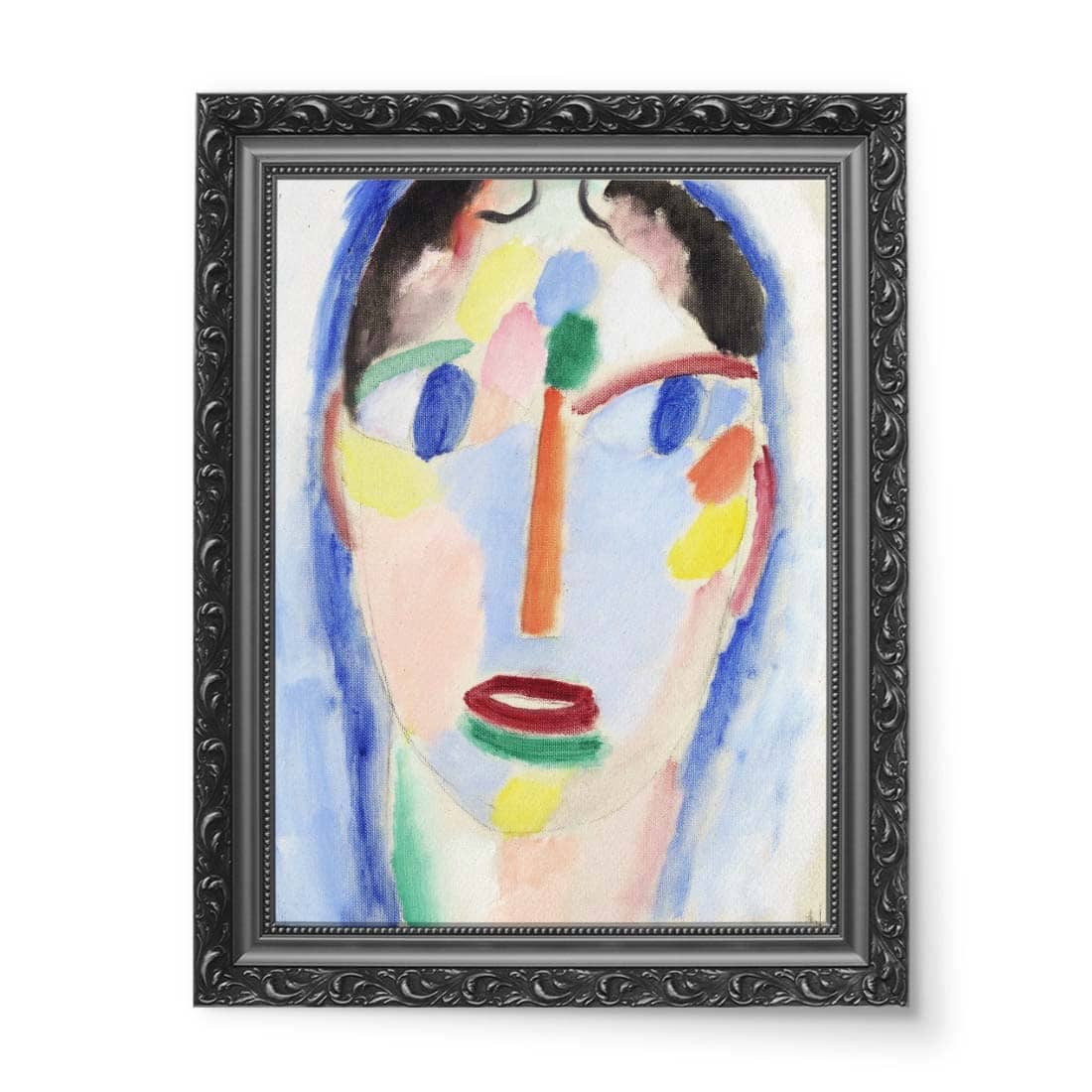 Alexej von Jawlensky Głowa w kolorze niebieskim 2 wydruk na płótnie 50x70
