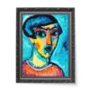 Alexej von Jawlensky Głowa w kolorze niebieskim wydruk na płótnie 50×70 Alexej von Jawlensky Głowa w kolorze niebieskim wydruk na płótnie 50×70