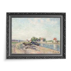 Alfred Sisley Kanał Loing w Saint-Mammes 70×50