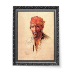 Almeida Junior Badanie dla Caipira Head wydruk na płótnie 50×70