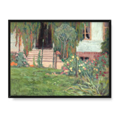 Antoni Procajłowicz W ogrodzie 30×40