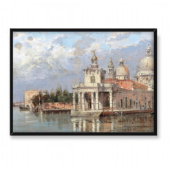Antonietta Brandeis Dogana i Santa Maria della Salute 70×50