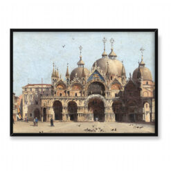 Antonietta Brandeis Fasada bazyliki świętego Marka 70×50