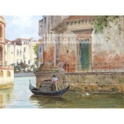 Antonietta Brandeis Gondola przy ścianie Pałacu — produkt cyfrowy do pobrania