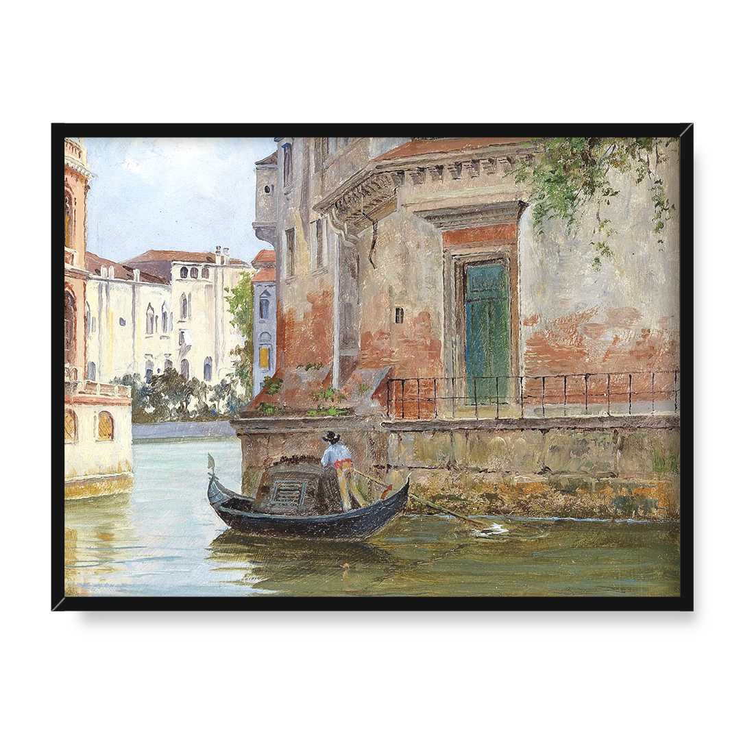 Antonietta Brandeis Gondola przy ścianie Pałacu 40x30